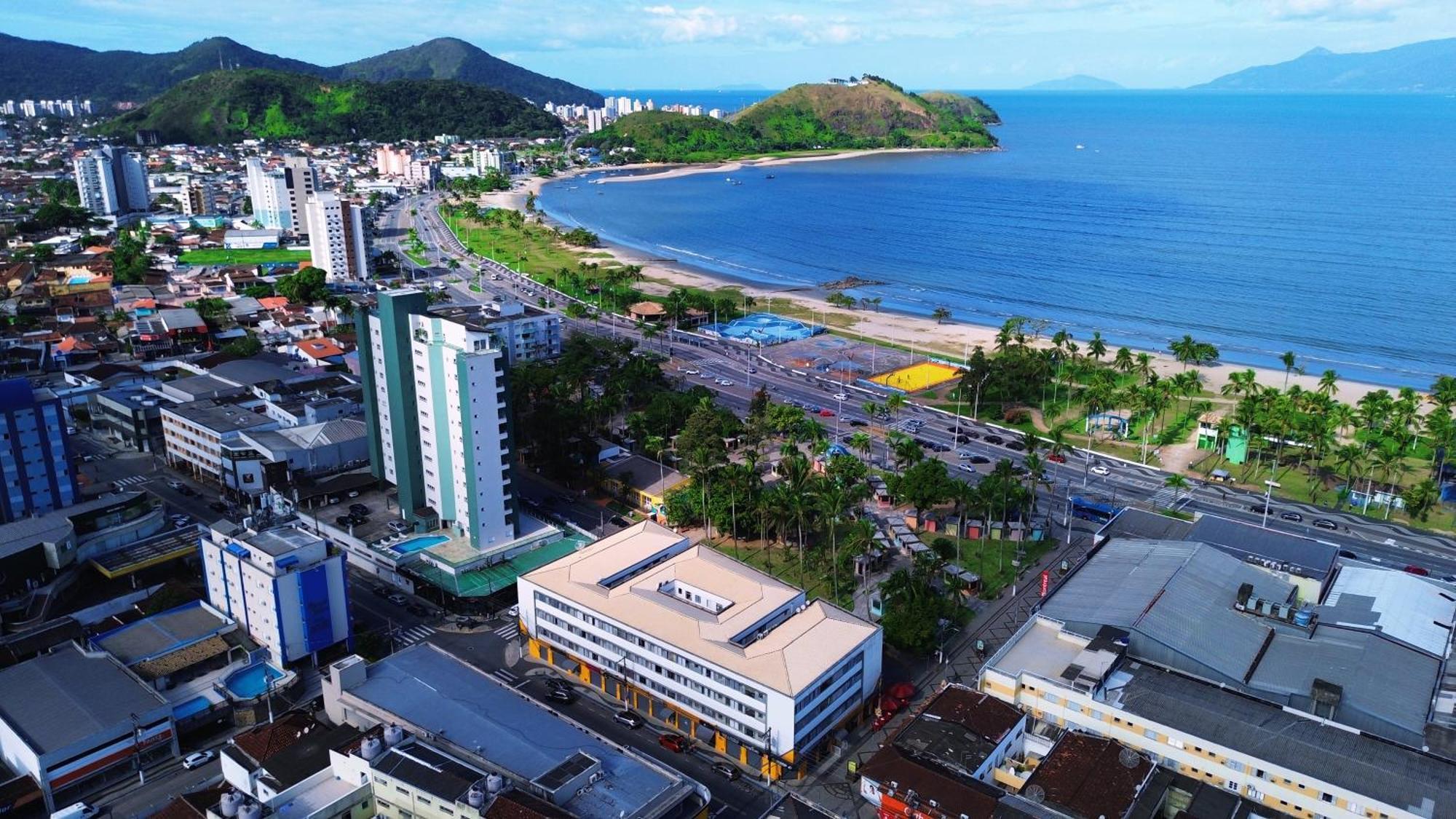 Apartamento No Centro De Caraguatatuba. Bagian luar foto